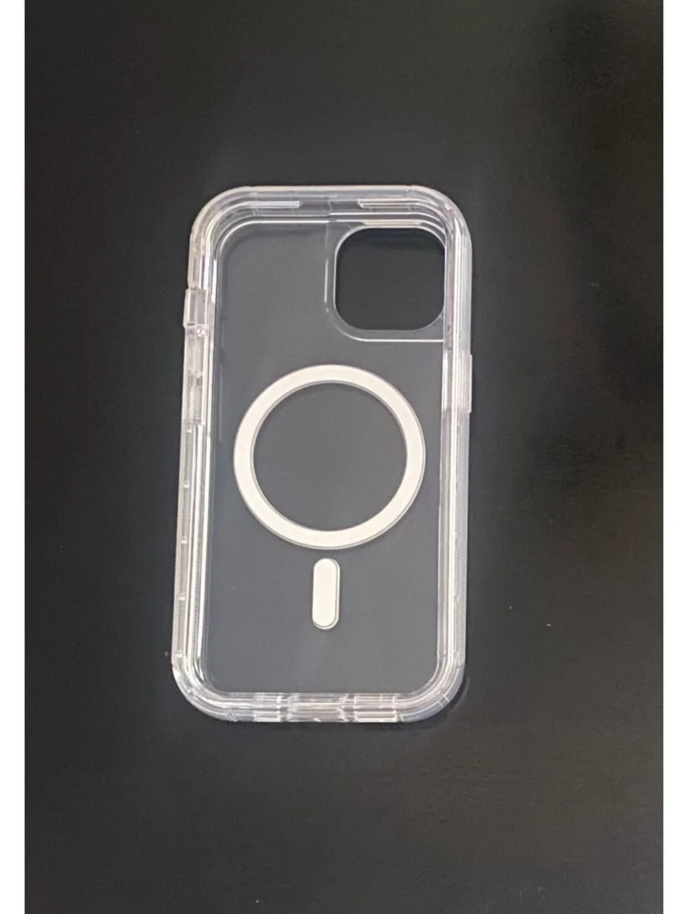 Onn Rugged Case for iPhone 16e/15/14/13 Clear